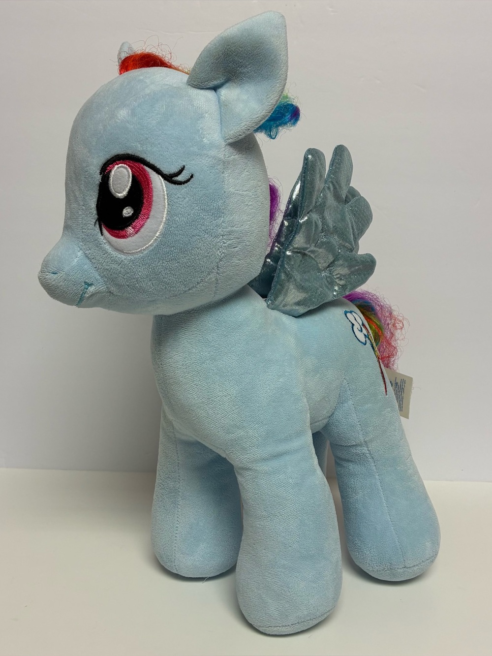 Build A Bear My Little Pony RAINBOW DASH Blue Plush BAB 16" 2016
